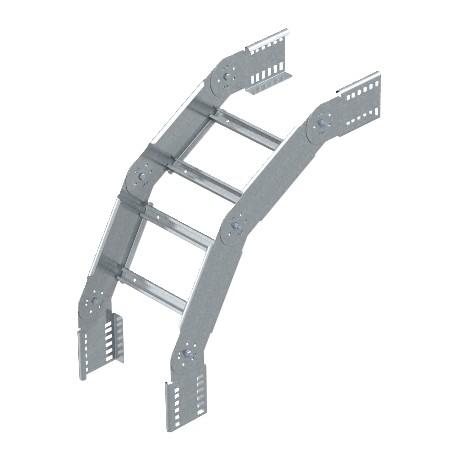 LGBV 112 VS FT 6218938 OBO BETTERMANN Articulated bend vertical, with VS rungs, 110x200, Hot-dip galvanised,..