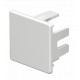 WDK HE30030RW 6193188 OBO BETTERMANN End piece , 30x30mm, Pure white, 9010, Polyvinylchloride, PVC