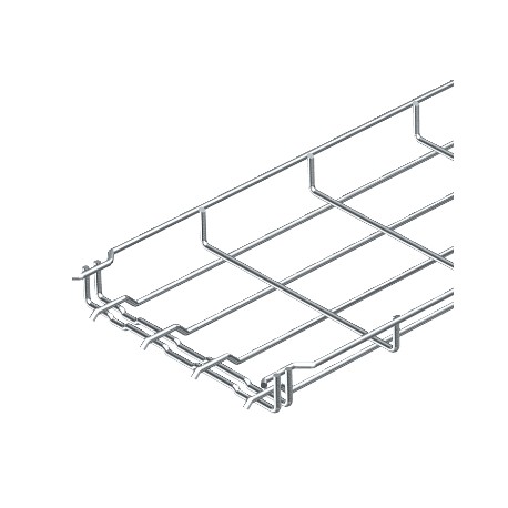 GRM 35 200 G 6000064 OBO BETTERMANN vassoio rete GRM, 35x200x3000, elettrozincato, DIN 50961 Acciaio St