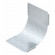 DBV 300 S FS 7130817 OBO BETTERMANN Cover for 90° vertical bend rising, Strip-galvanised, DIN EN 10147, Stee..