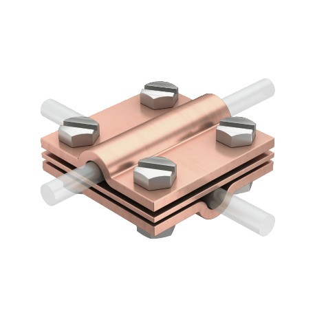 252 8-10 CU 5312418 OBO BETTERMANN Cross-connecteur, 8-10mm, Cuivre, Cu