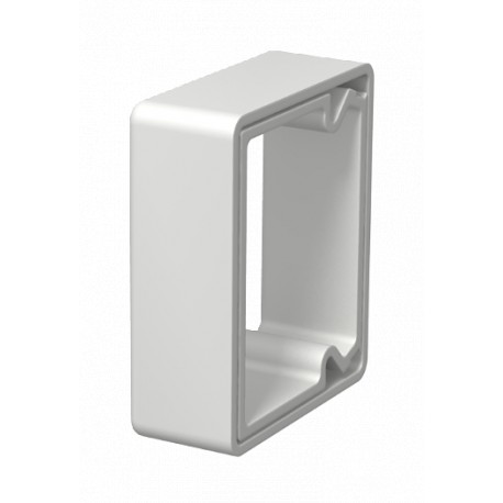 KSR40060 6249848 OBO BETTERMANN Kantenschutzring für LKM-Kanäle, 40x60mm, Grau, Polyethylen, PE