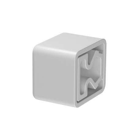 KSR20020 6249842 OBO BETTERMANN Bord anneau de protection pour le canal LKM, 20x20mm, gris, polyéthylène, PE