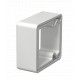 KSR30030 6249845 OBO BETTERMANN Bord anneau de protection pour le canal LKM, 30x30mm, gris, polyéthylène, PE