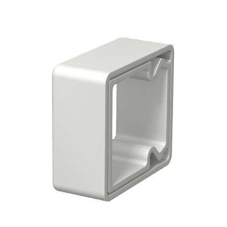 KSR30030 6249845 OBO BETTERMANN Bord anneau de protection pour le canal LKM, 30x30mm, gris, polyéthylène, PE