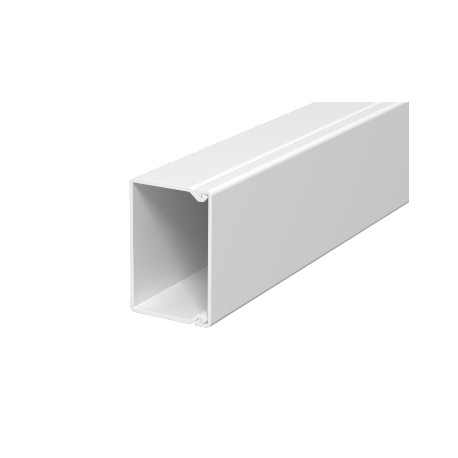 WDK30045RW 6191118 OBO BETTERMANN Wall trunking system with floor knock-outs, 30x45x2000, Pure white, 9010, ..