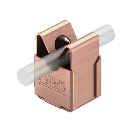 177 20 VA-VK M6 5207800 OBO BETTERMANN Soporte para conductor, 8mm, cobreado, Acero inoxidable 1.4301, VA, 1..