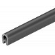 KSB 2 PVC 6072909 OBO BETTERMANN Protezione Cantonera per vassoi e scatole eletti., Nero, cloruro di polivin..