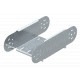 RGBEV 110 FS 7005628 OBO BETTERMANN Gelenkbogen-Element vertikal, 110x100, bandverzinkt, DIN EN 10147, Stahl..