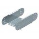 RGBEV 110 FS 7005628 OBO BETTERMANN Élément articulé courbe verticale, 110x100, galvanisé par bande selon DI..