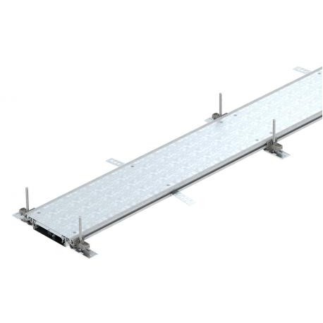 OKA-W2004030 7424400 OBO BETTERMANN flush Canal avec la chaussée, aveugle, 2400x200x40, bande galvanisée, DI..