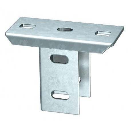KUS 5 NOK FT 6348939 OBO BETTERMANN Placa frontal, para perfil US 5, girado 90, galvanizado en caliente por ..