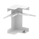 GS-DI70210RW 6278440 OBO BETTERMANN , Bianco, 9010, acciaio, St semplice, simmetrica, angolo interno 70x210m..