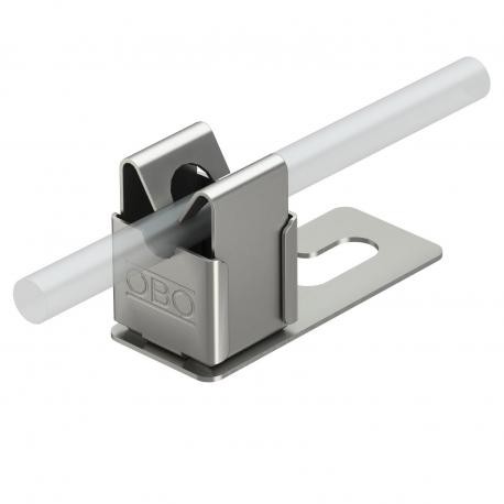 159 VA-V 5217075 OBO BETTERMANN Soporte para conduc. en tejado 159 VA-V 8mm Acero inoxidable 1.4301, A2, 1.4..