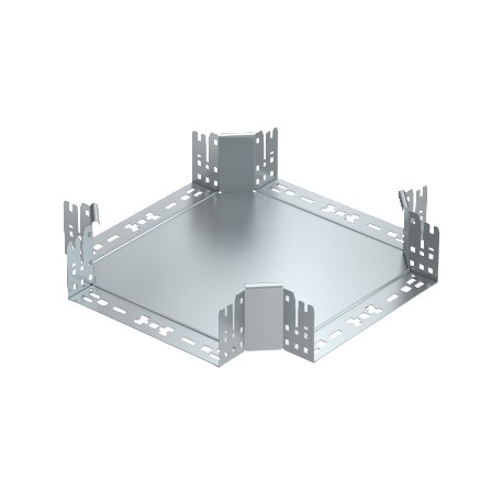 RKM 140 FT 7027189 OBO BETTERMANN Intersection with quick connector, 110x400, Hot-dip galvanised, DIN EN ISO..