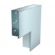 LKM F60150FS 6248012 OBO BETTERMANN angle plan, avec couvercle, 60x150mm, bande galvanisée, DIN EN 10147, Ac..