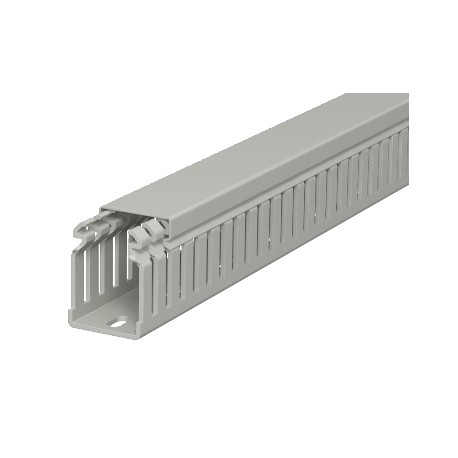 LKV 50037 6178312 OBO BETTERMANN Slotted cable trunking system , 50x37,5x2000, Stone grey, 7030, Polyvinylch..