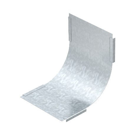 DBV 400 S DD 7131518 OBO BETTERMANN Cover for 90° vertical bend rising, B400mm, Zinc-aluminium coated, doubl..