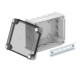 T 160 HD TR 2007754 OBO BETTERMANN Junction box with high transparent cover, 190x150x94, Light grey, 7035,