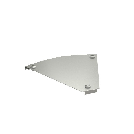 DFBM 45 300 V2A 7138436 OBO BETTERMANN 45° bend cover for bend RBM 45 300, B 300mm, Stainless steel, grade 3..