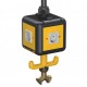 VH-4L 4SD 6109812 OBO BETTERMANN ciondolo Torreta, IP20, l'aria, la maniglia, attrezzata, 140x140x1100, nero..
