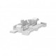 OTK H60 6176122 OBO BETTERMANN cavi di ritegno, senza alogeni, 49x29, bianco puro, 9010, policarbonato / acr..