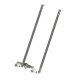 SD-Fix 5403335 OBO BETTERMANN Rod holder for sloping roofs, Stainless steel, grade 304, VA, 1.4301