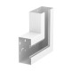 GS-SFS90170RW 6277720 OBO BETTERMANN angle plan 90x170mm vers le haut symétrique, blanc pur, 9010 Steel St