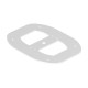 ISSBPDM45RW 6290347 OBO BETTERMANN carte mère, pour ISSDM45, 185x135x3, blanc pur, 9010 Steel St