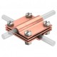 254 DIN 8-10 CU 5314135 OBO BETTERMANN Cross-conector, 8-10 mm, cobre, Cu