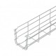 GRM 105 100 G 6002402 OBO BETTERMANN bandeja de malha GRM, 105x100x3000, electrozincadas, DIN 50961 Aço St