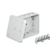 A 11 HF RW 2000180 OBO BETTERMANN Junction box , 85x85x40, Pure white, 9010, Polyethylene, PE