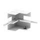GS-SI70130RW 6277240 OBO BETTERMANN angolo interno, semplice e simmetrica, 70x130mm, bianco puro, 9010 Accia..