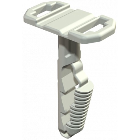 910 STK 6x30 2351609 OBO BETTERMANN Push-fit plug for cable ties, 6x30mm, Light grey, 7035, Polyamide, PA