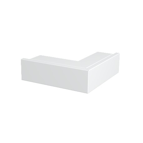 LKM A60060RW 6249558 OBO BETTERMANN External corner with cover, 60x60mm, Pure white, 9010, Strip galvanised/..