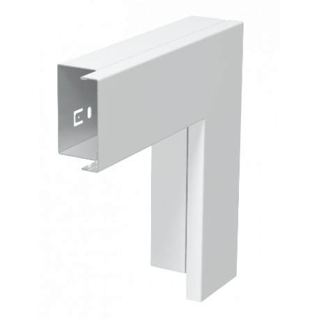 LKM F40060RW 6249000 OBO BETTERMANN angolo piano, con coperchio, 40x60mm, bianco puro, 9010, banda zincata /..