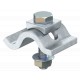 TKS-L-25 FT 6355808 OBO BETTERMANN Tensioning claw, light with combination nut, M10x50, Hot-dip galvanised, ..