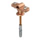 113 B-MS-HD 8-10 5230365 OBO BETTERMANN Cable fixing device with wood screw, 8-10mm, Copper-plated, Die-cast..