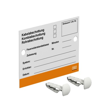 KS-S EN 7205429 OBO BETTERMANN scatola di caratterizzazione per sistemi di isolamento,