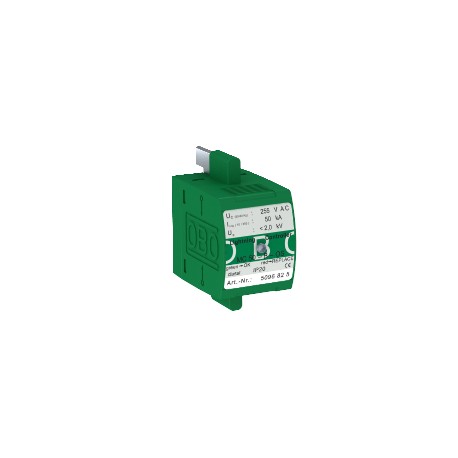 MC 50-B 0-OS 5096825 OBO BETTERMANN corrente parafulmine, attivo con ind. visiva, 255V,