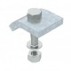 KWS 15 FT 6355234 OBO BETTERMANN Clamping profile with hexagon screw, h 15 mm, 60x50, Hot-dip galvanised, ..
