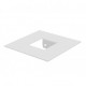 ISS98B 6286800 OBO BETTERMANN Tappo a soffitto per ISS98 e ISS133, 110x110x22mm, bianco puro, 9010 Acciaio St