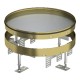 RKR2 9M 25 7409124 OBO BETTERMANN Runde Kassette leer, ø 305 mm, Messing, CuZn