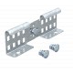 LGVG 60 FS 6208941 OBO BETTERMANN Connettore articolato per scaletta vassoio, 64x210, banda zincato, DIN EN ..