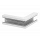GK-A70130RW 6274510 OBO BETTERMANN angle extérieur, 70x130mm, blanc pur, 9010, du chlorure de polyvinyle, PVC