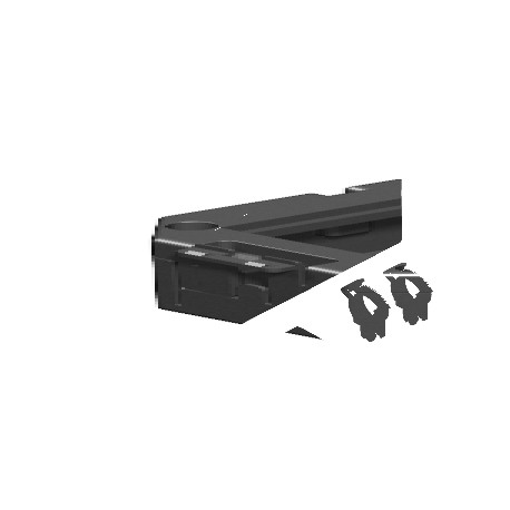 MT3 45 2-1 7429131 OBO BETTERMANN support modulaire basé avec prot., pour 2 + 1 mécanismes M45, 165x76x40, n..