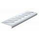 BEB 400 DD 7083634 OBO BETTERMANN fine della piastra di base per passerelle, B400mm, alluminio zincato, Doub..