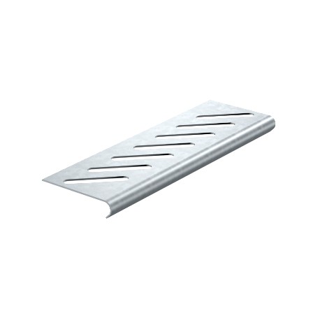 BEB 400 DD 7083634 OBO BETTERMANN Floor end plate for cable tray, B400mm, Zinc-aluminium coated, double-dip,..