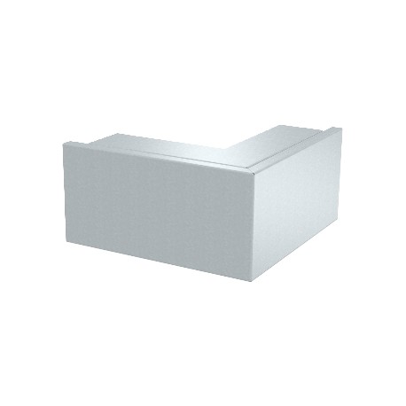 LKM A60100RW 6249574 OBO BETTERMANN Ángulo exterior, con tapa, 60x100mm, blanco puro, 9010, galvanizado en b..