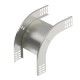 RBV 615 F VA4301 7007156 OBO BETTERMANN 90° vertical bend falling, 60x150, Stainless steel, grade 304, VA, 1..